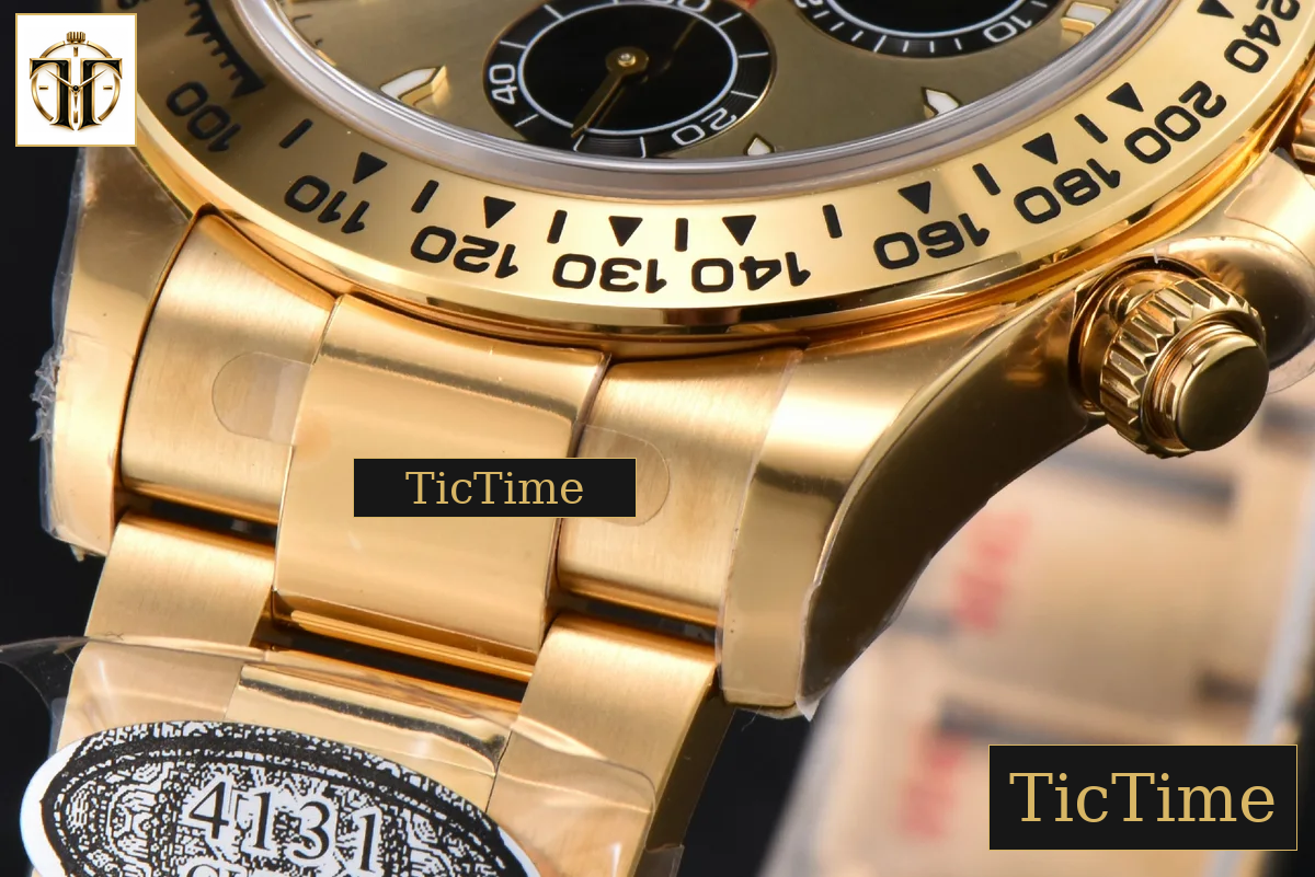 Daytona 126508 40mm Clean Factory YG YG Black Subdial YG Bracelet DD4131 — foto 11