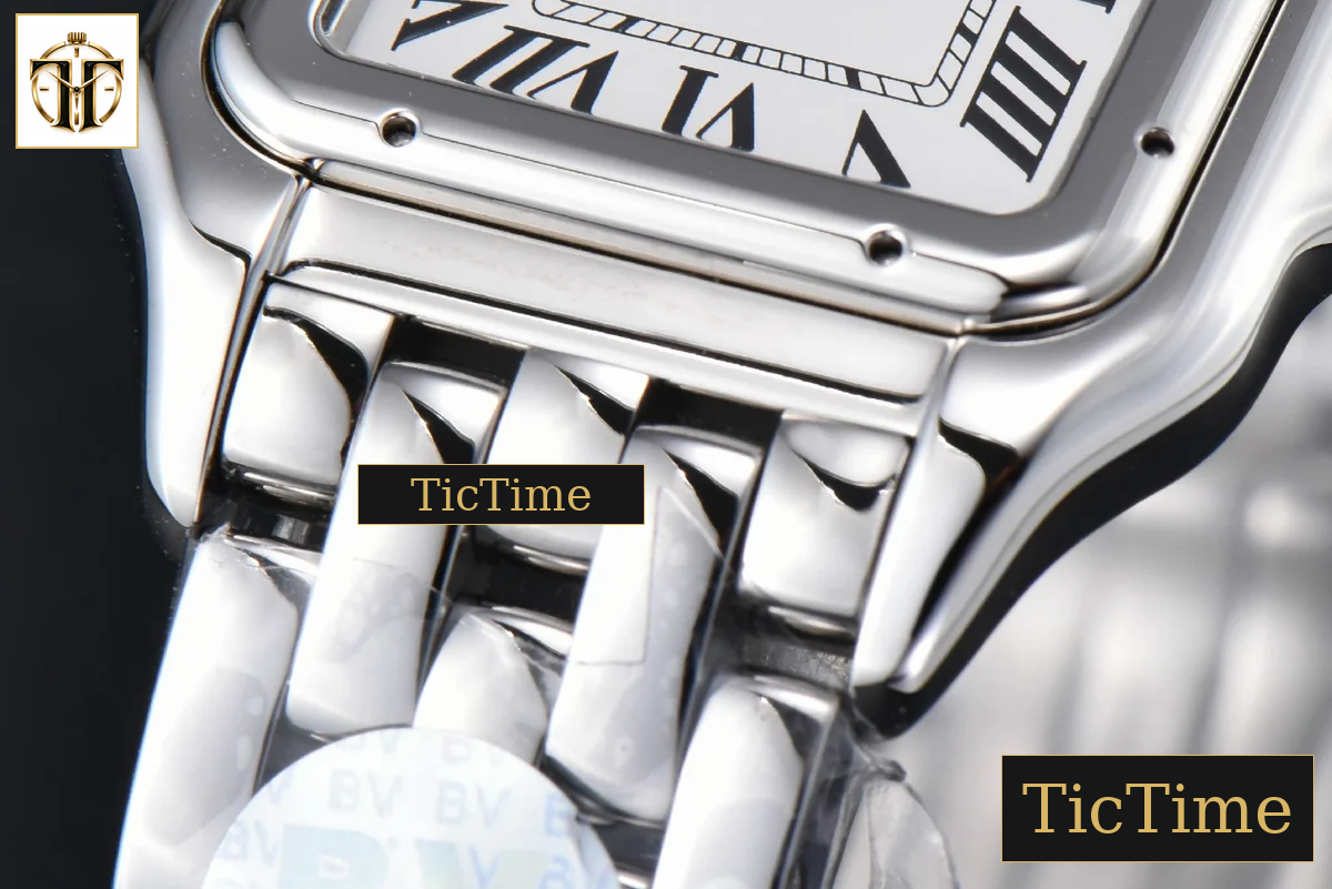 Panthère Secrete Ladies 27mm BVF SS White Dial SS Bracelet Ronda Quartz — foto 9