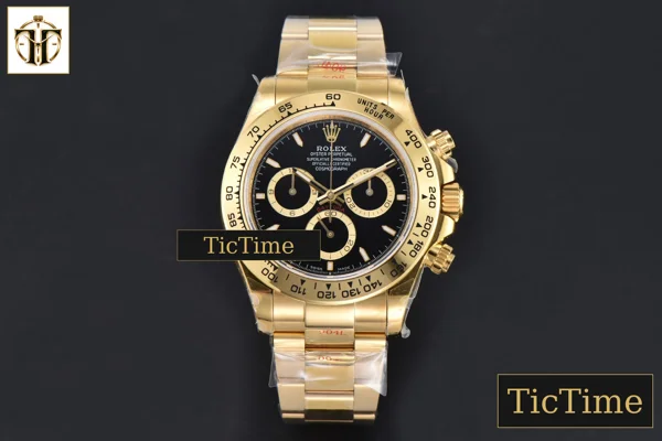 Foto frontal — Daytona 904L 126508 40mm BPF YG Black Dial YG Bracelet SH4131