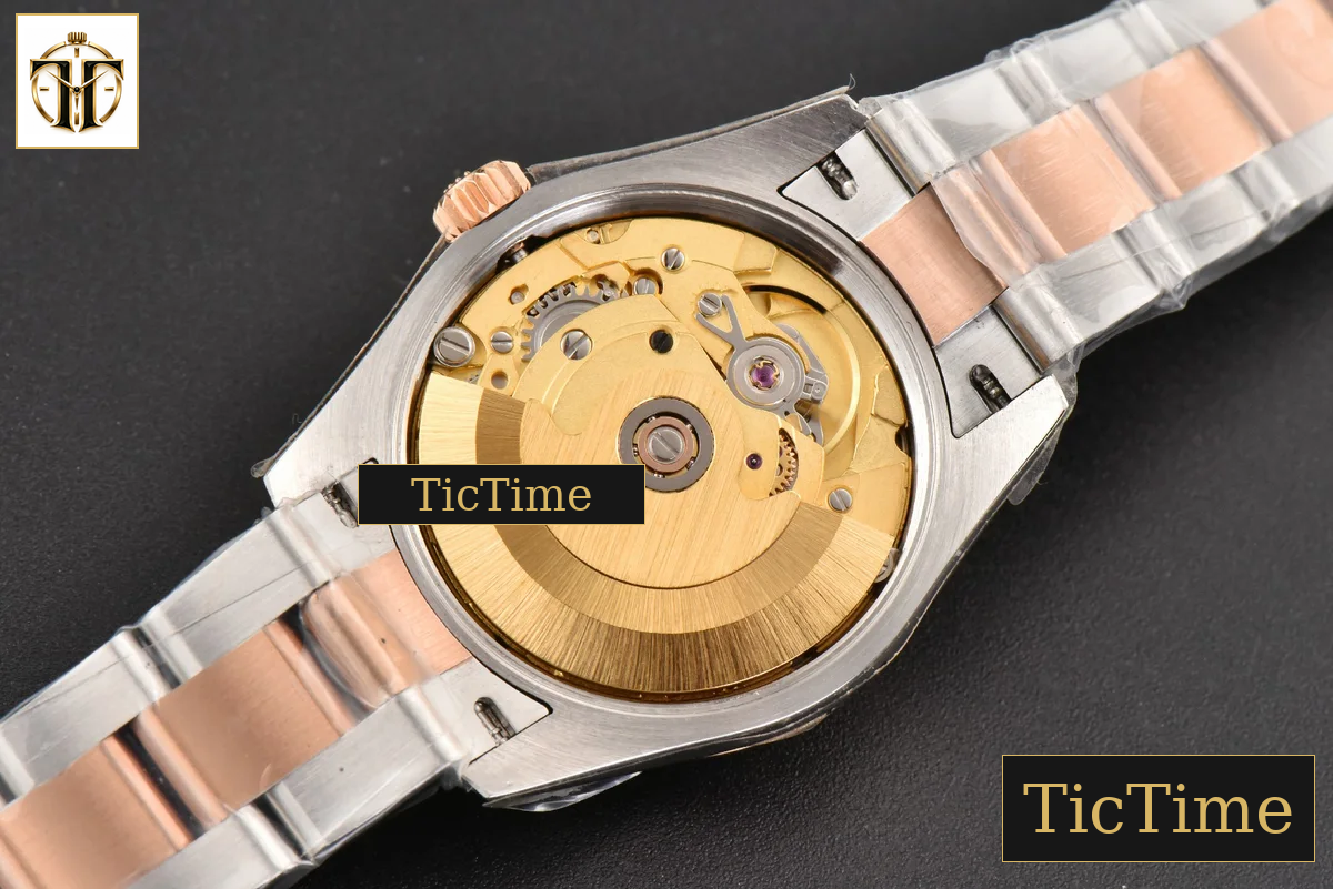 DateJust Ladies 904L 31mm WF RG/SS Smooth RG Dial Roma Marker Oyster Bracelet A2671 — foto 22
