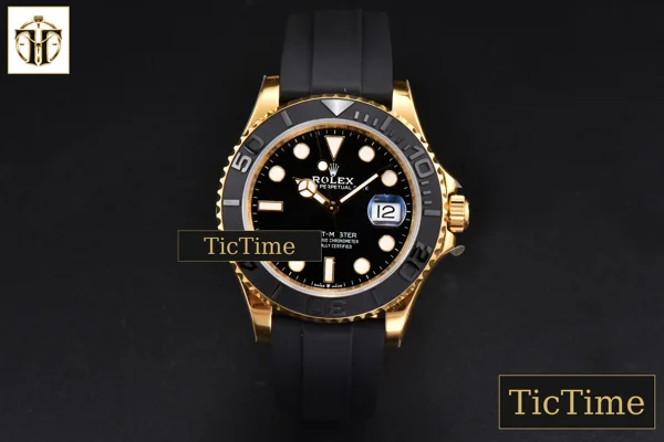 Foto frontal — Yacht-Master 3D 226658 42mm King Factory Black Ceramic Oysterflex Strap VR3235