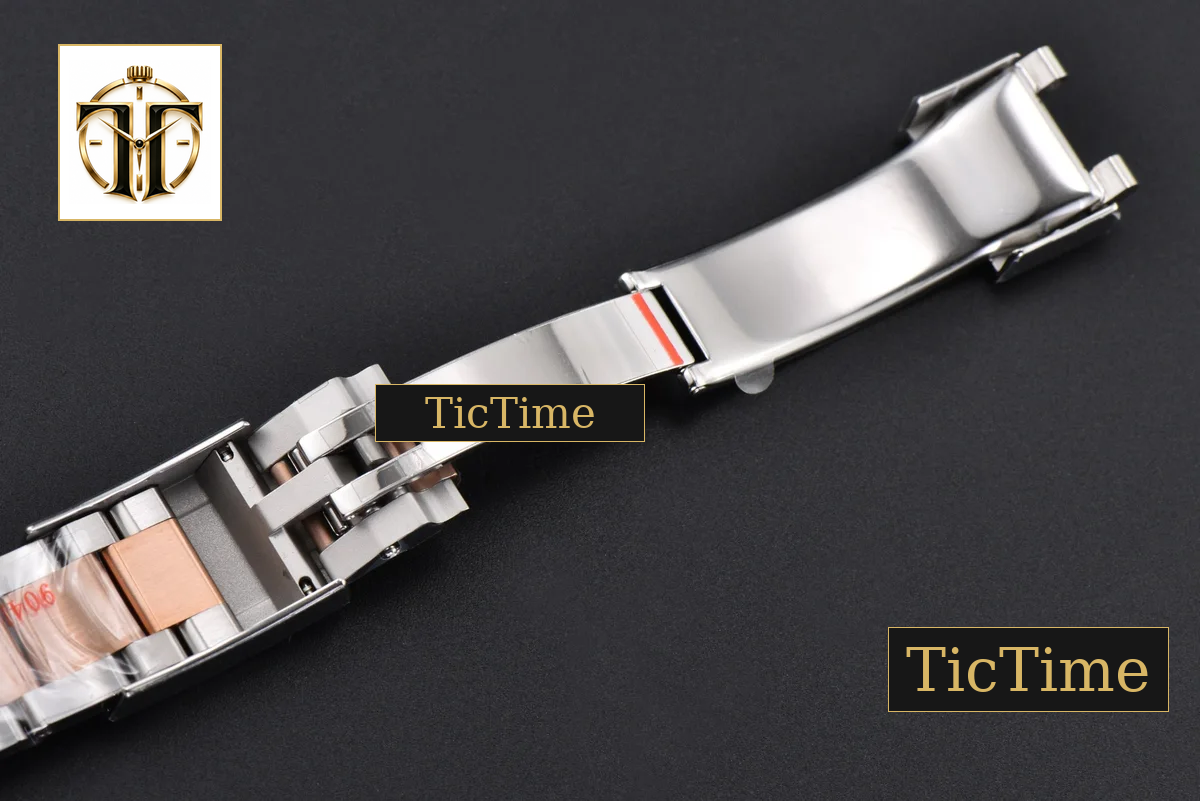 GMT Master CHNR Rootbeer 126711 Gold Factory YG/SS Oyster Bracelet V4 Weighted — foto 26