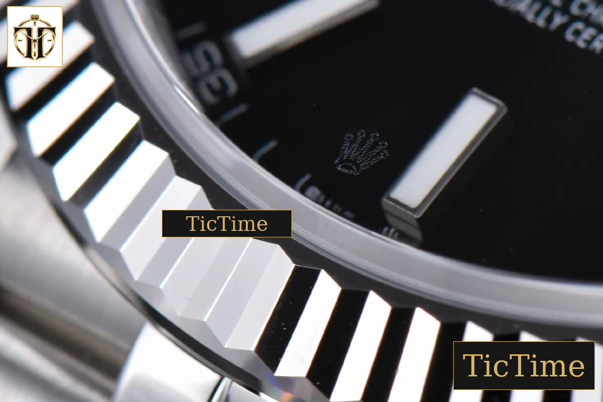 DateJust 904 126334 41mm ARF SS Black Dial Lume Markers Jubilee Bracelet VR3235 — foto 11