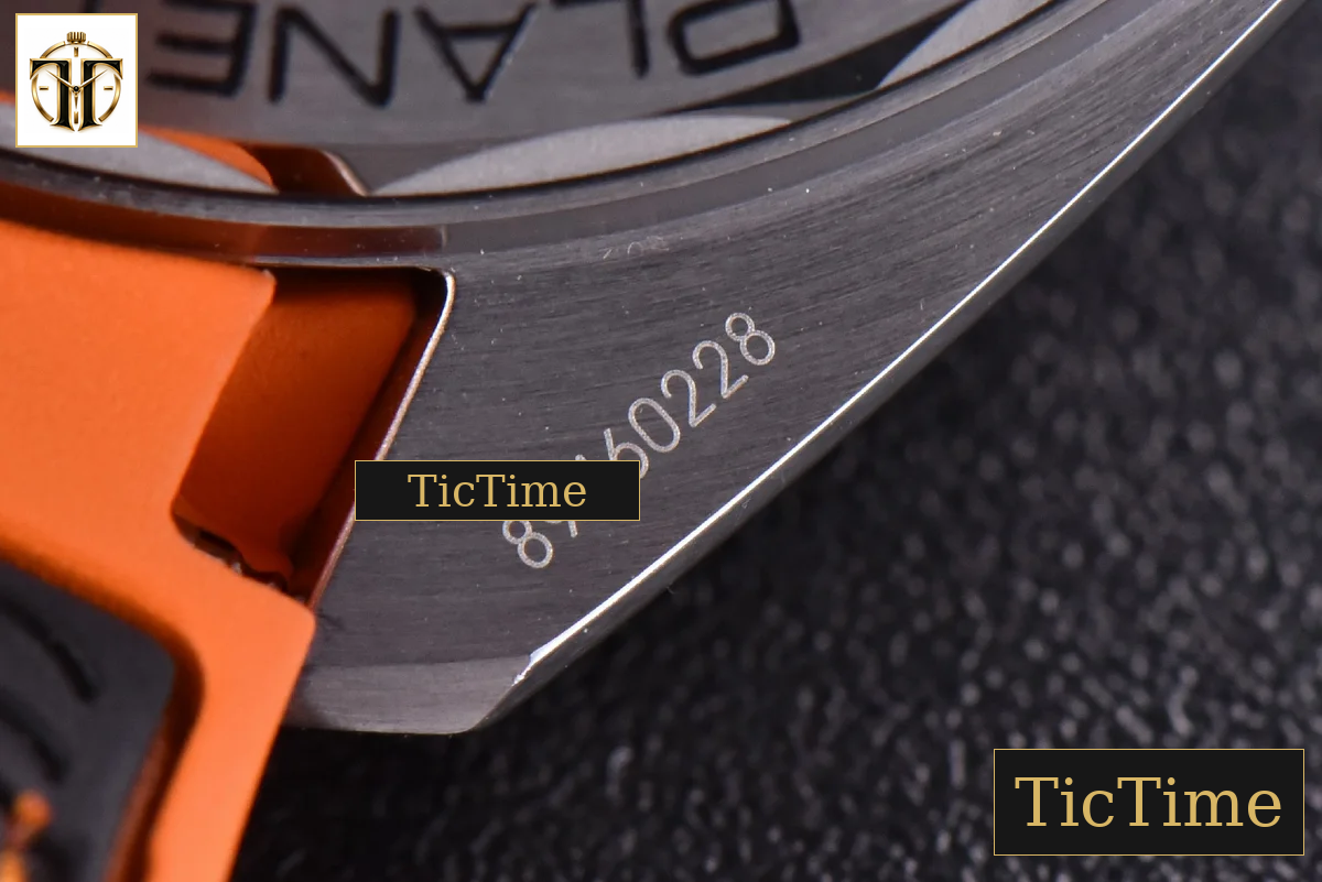Planet Ocean Chrono 45.5mm OMF Gray Dial Orange/Black Rubber Strap A9900 — foto 28