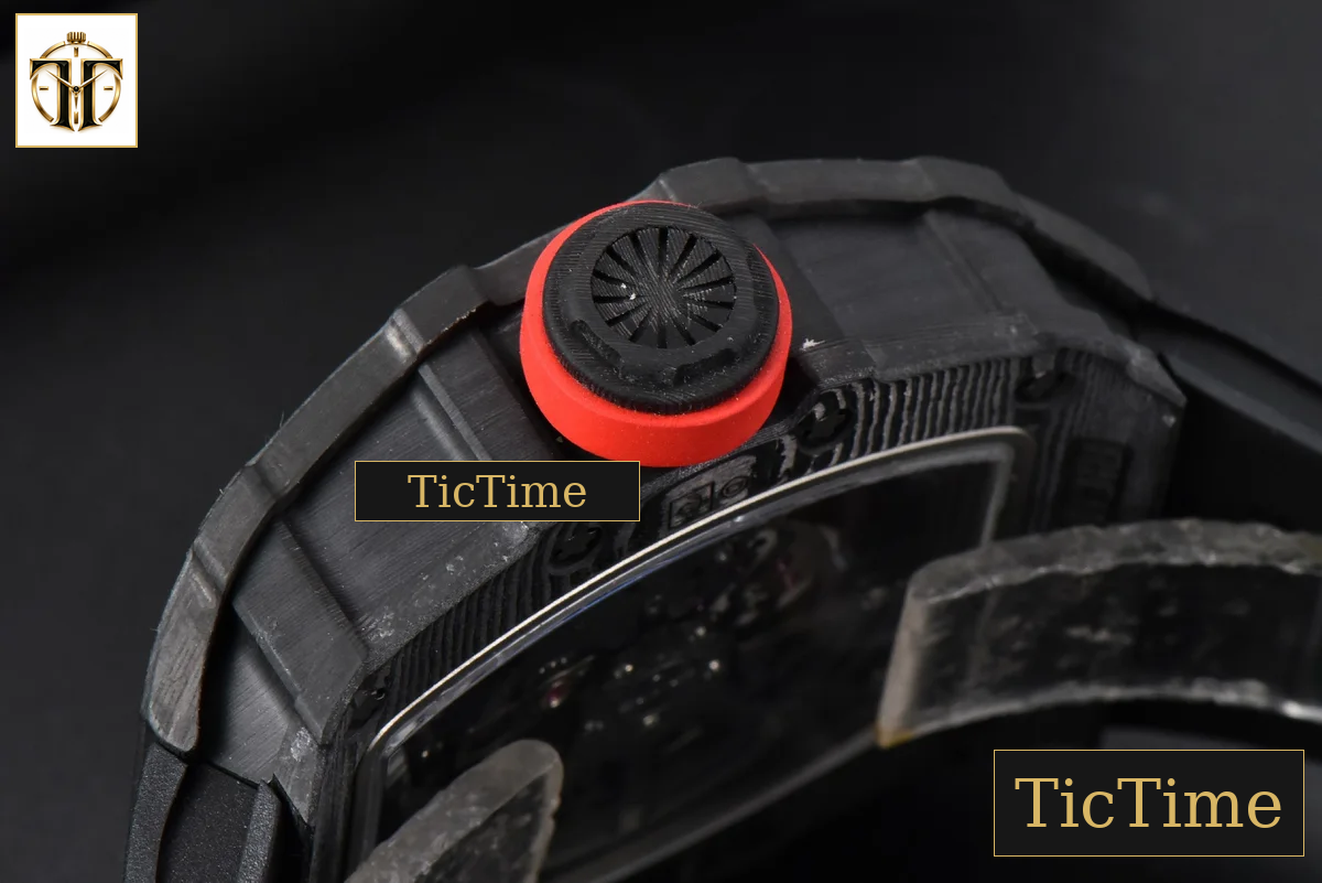 NTPT RM035-02 ZF Skeleton Dial Black Rubber Strap V5 NH05A — foto 14