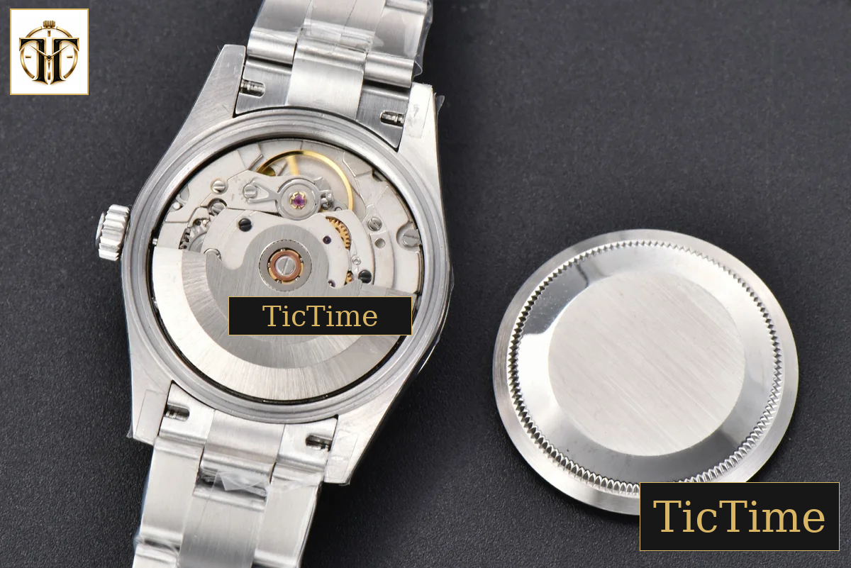 DateJust 904L Fluted Bezel 31mm GMF Blue Flowers Dial Oyster Bracelet A2824 — foto 21