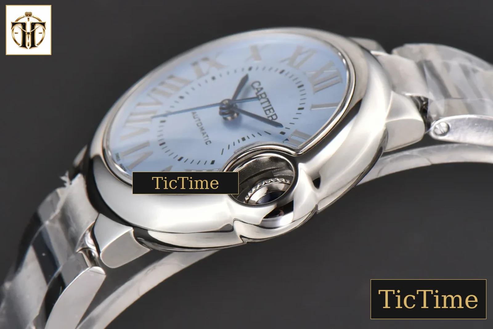 Ballon Bleu 33mm AF Ice Blue Dial SS Bracelet A1853 — foto 11