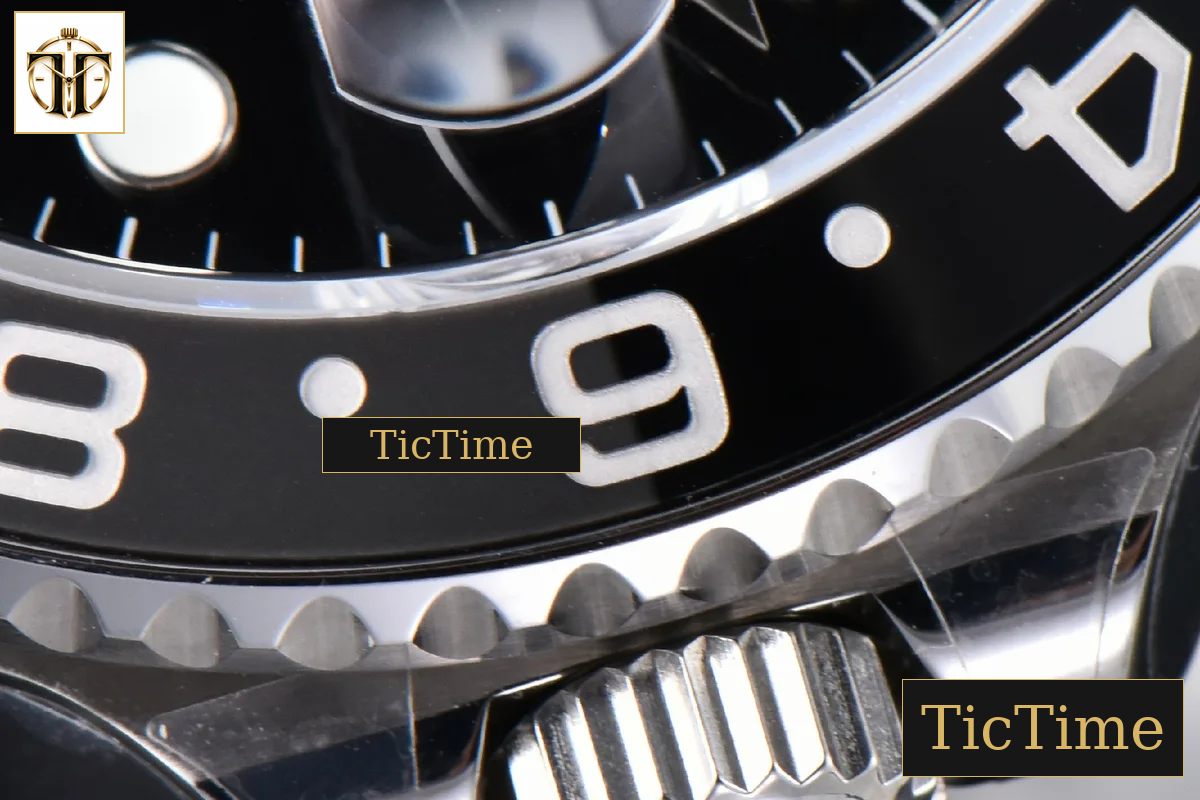 GMT Master II GRNR 904L 126710 40mm GMF Black/Gray Bezel Black Dial Jubilee Bracelet VR3285 — foto 16