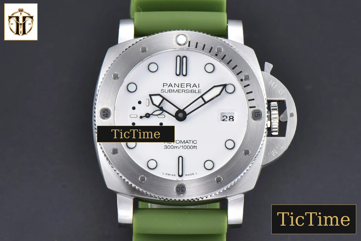 PAM1226 44mm TTF White Dial Rubber Strap P9010 — foto 2