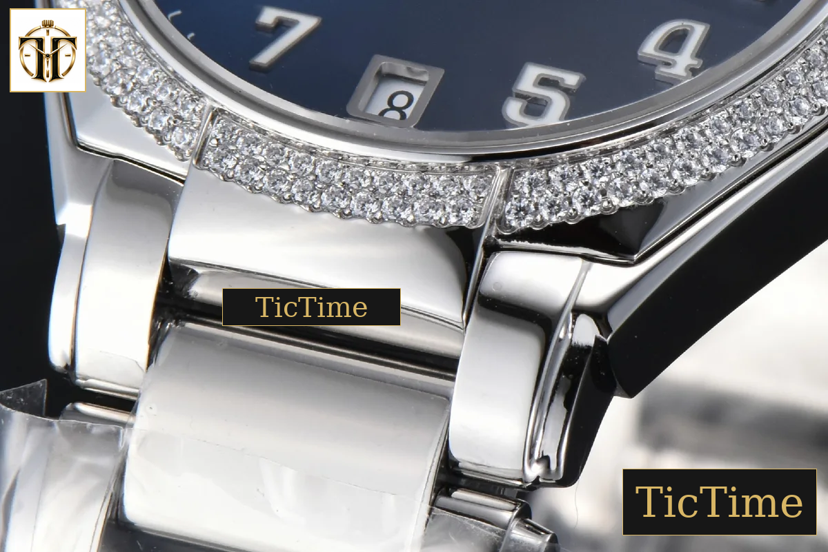 Twenty-4 7300 36mm PPF Diamond Blue Dial SS Bracelet 324CS — foto 9