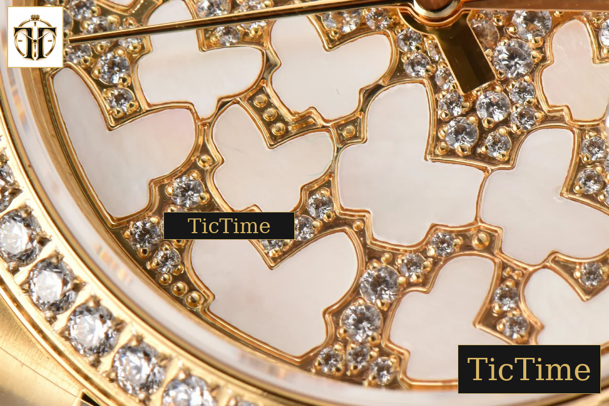 DateJust Ladies 904L 31mm WF YG Diamond Butterfly Dial Oyster Bracelet A2671 — foto 6