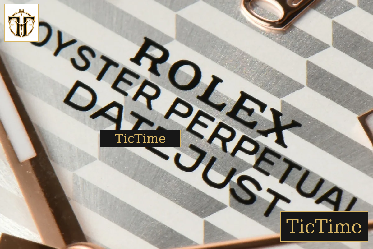DateJust 36mm BPF RG/SS Fluted Bezel Silver Motif Dial Jubilee Bracelet A2824 — foto 5