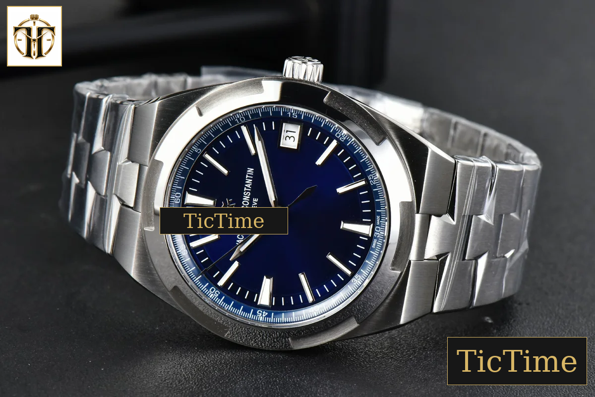 Overseas 4500V 41mm ZF Blue Dial SS Bracelet A5100 — foto 13