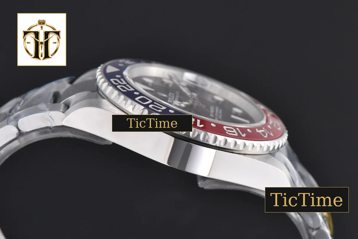 GMT Master BLRO Pepsi (weighted version only in pepsi blue dial oyster bracelet)) 126710 Gold Factory — foto 41