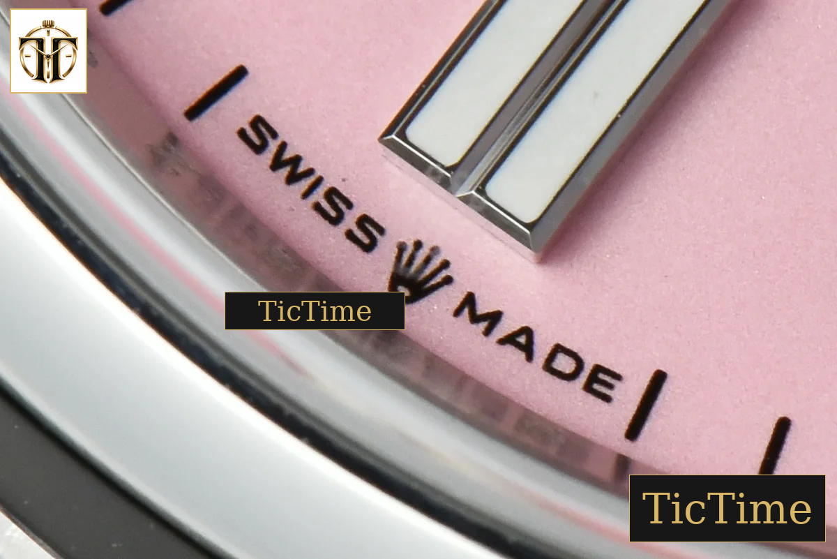 Oyster Perpetual 126000 36mm EWF Pink Dial SS Bracelet A3230 — foto 8