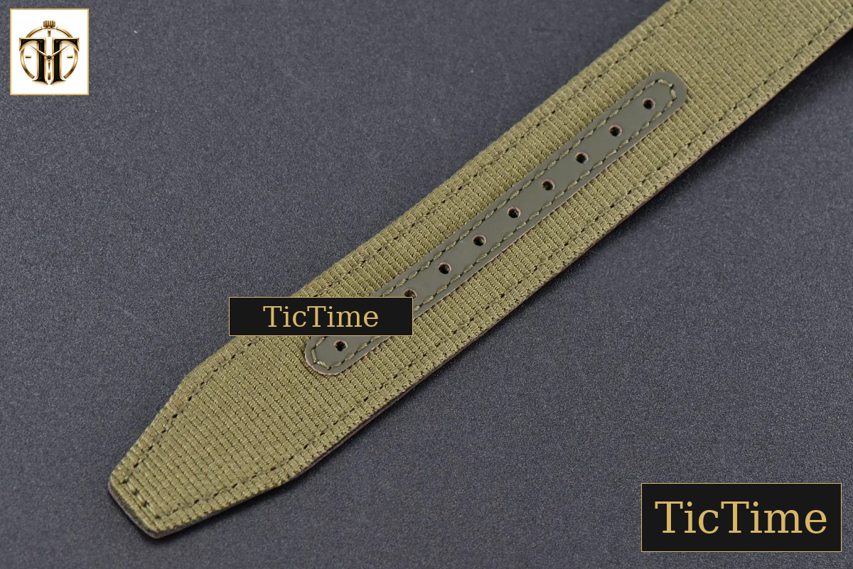 Mark XVIII Top Gun IW324712 41mm ZF Black Ceramic Green Nylon Strap A32111 — foto 17