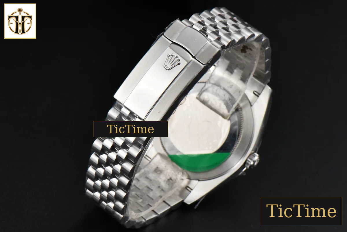 DateJust 904L Fluted Bezel 126334 41mm ARF White Dial Roma Marker Jubilee Bracelet VR3235 — foto 31