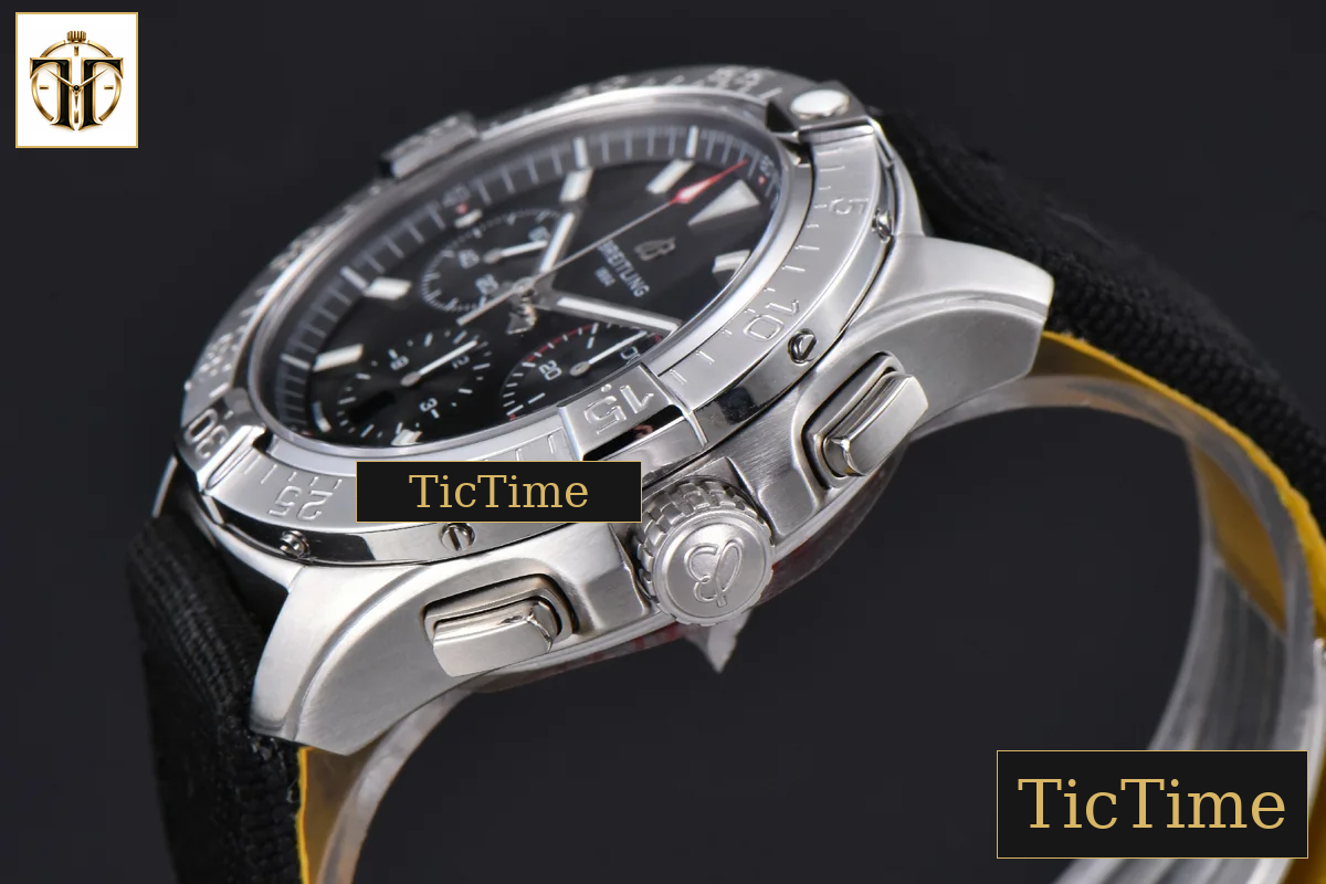 Avenger Chronograph 44mm BLSF SS Black Dial Black Nylon Strap A7750 — foto 11