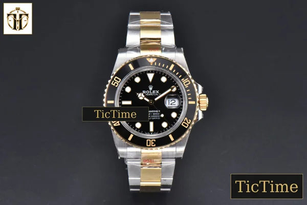 Foto frontal — Submariner LN 126613 41mm GMF YG/SS Black Dial SS Bracelet VR3235