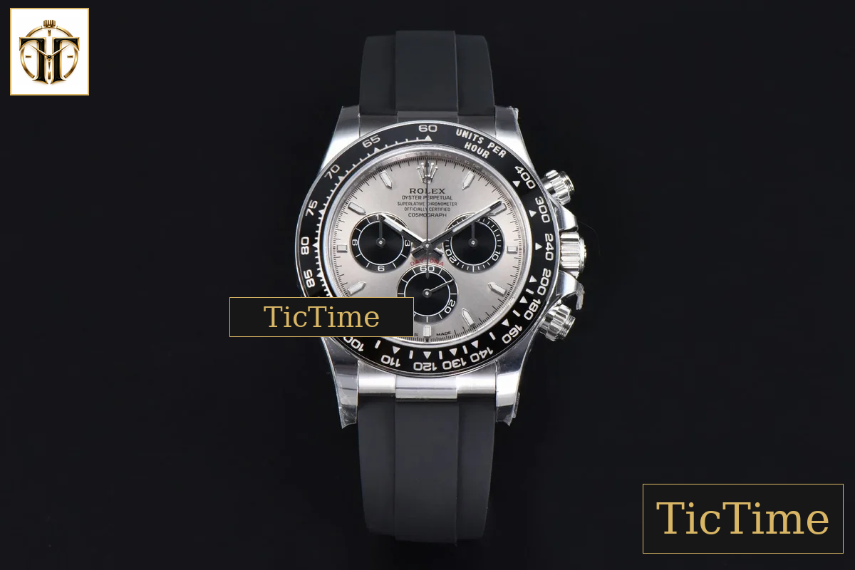 Daytona 904L 126519 40mm VSF Gray Black Subdial Oysterflex Strap DD4131 — foto 2