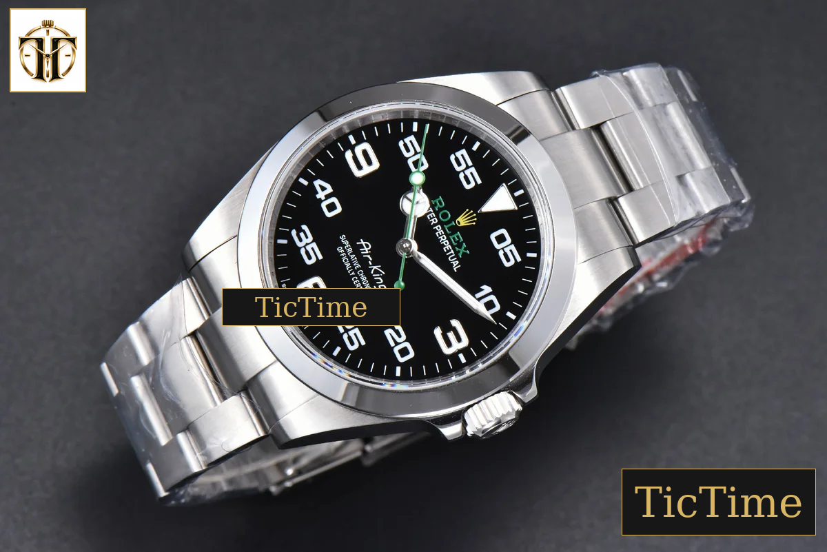 AirKing 126900 40mm GMF Black Dial SS Bracelet VR3230 — foto 4