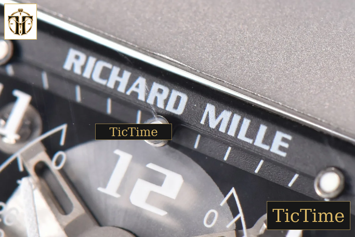 Tourbillon RM001 47mm JBF Titanium Black Skeleton Dial Black Rubber Strap — foto 5