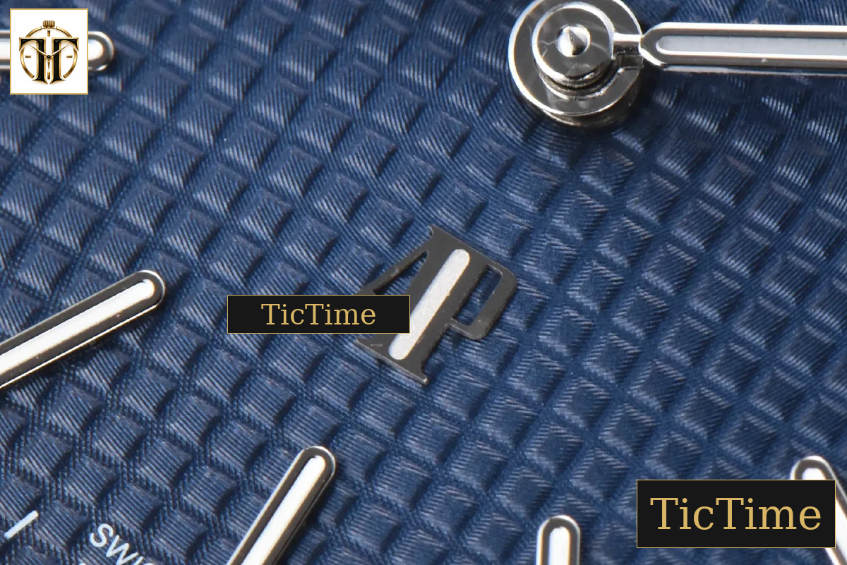 Royal Oak “50th Anniversary” 16202 39mm ZF Blue Textured Dial SS Bracelet A7121 — foto 8