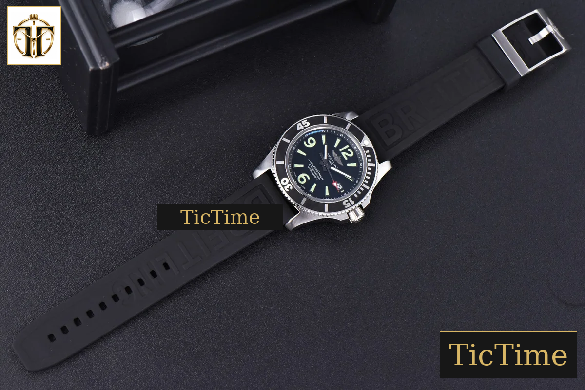Superocean Automatic 44mm TF Black Dial Black Rubber Strap A2824 — foto 20