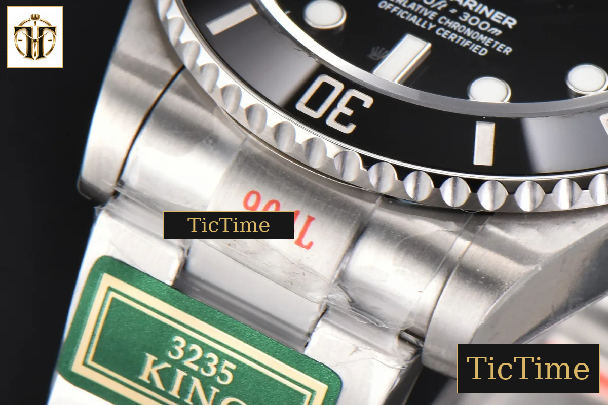 Submariner LN No Date 124060 41mm King Factory SS Bracelet VR3230 — foto 10