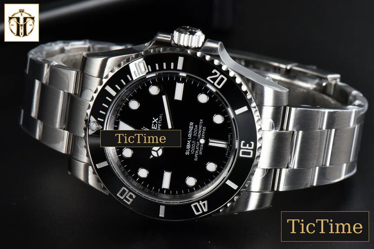 Submariner No Date 114060 114060 40mm VSF Black Dial SS Bracelet VS3130 — foto 14