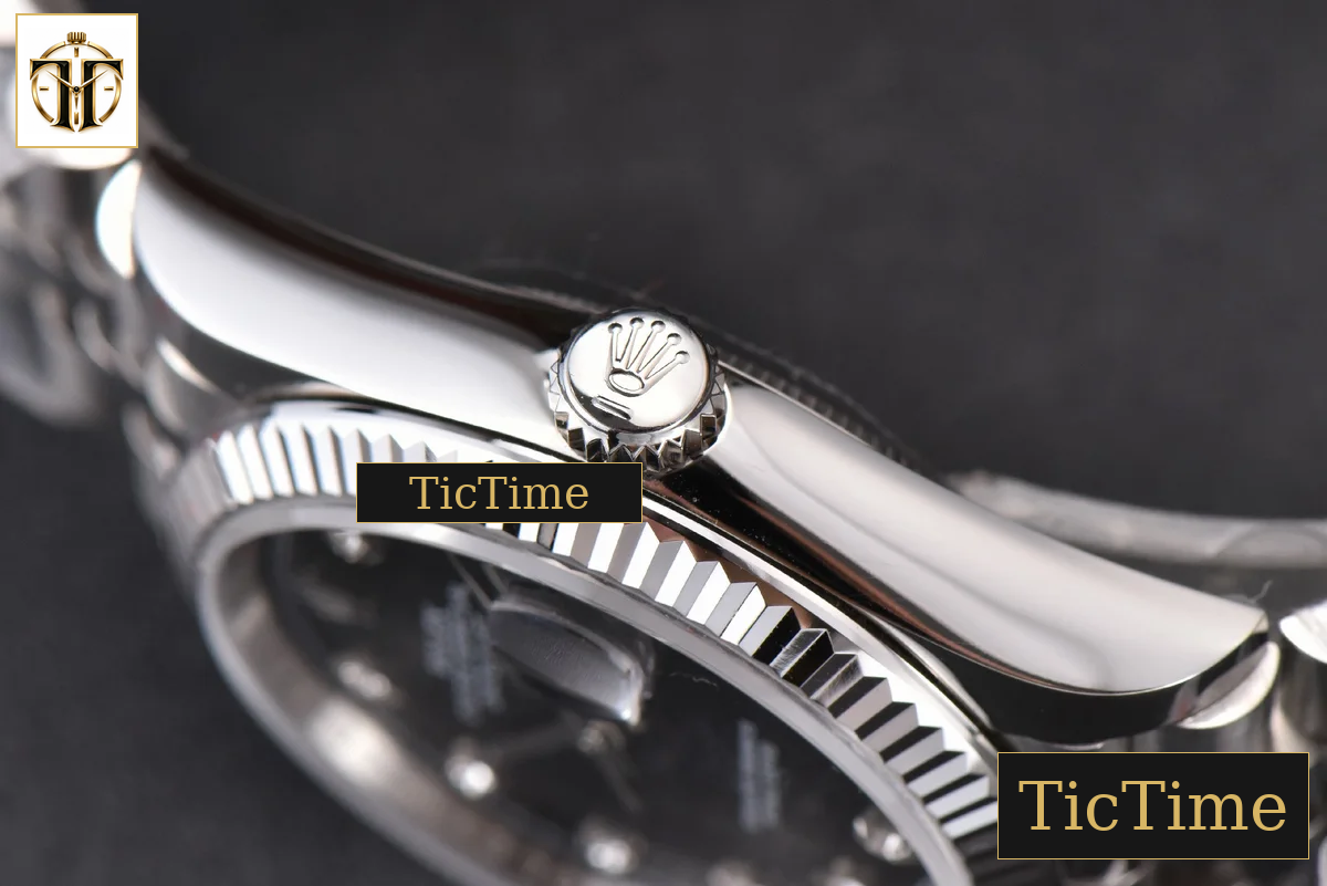 DateJust 36mm GMF SS Black Dial Diamond Marker Jubilee Bracelet VR3235 — foto 15