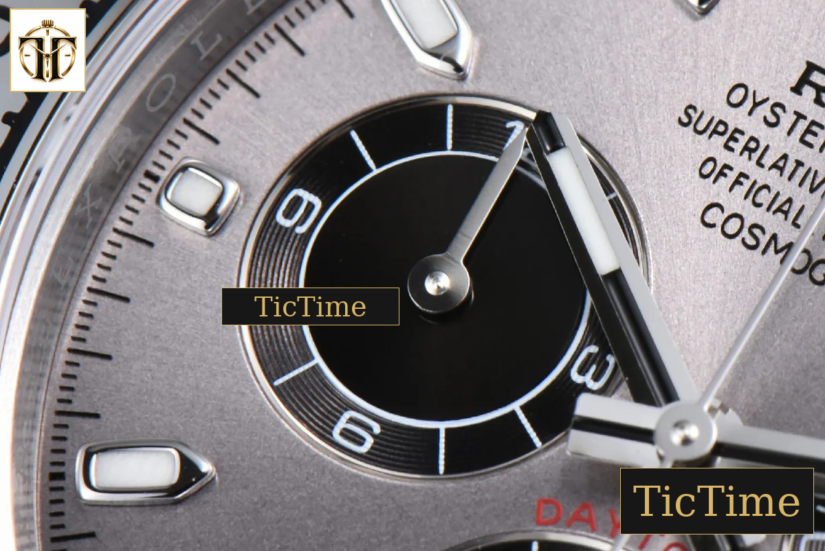Daytona 116509 APSF SS Silver Dial Lume Marker SS Bracelet SH4130 — foto 7