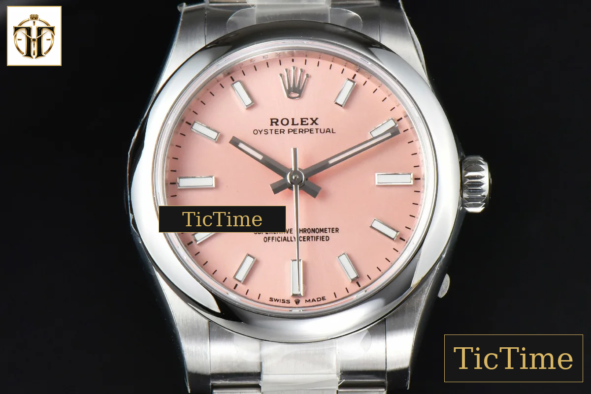 Oyster Perpetual 277200 31mm EWF Pink Dial SS Bracelet A3230 — foto 2