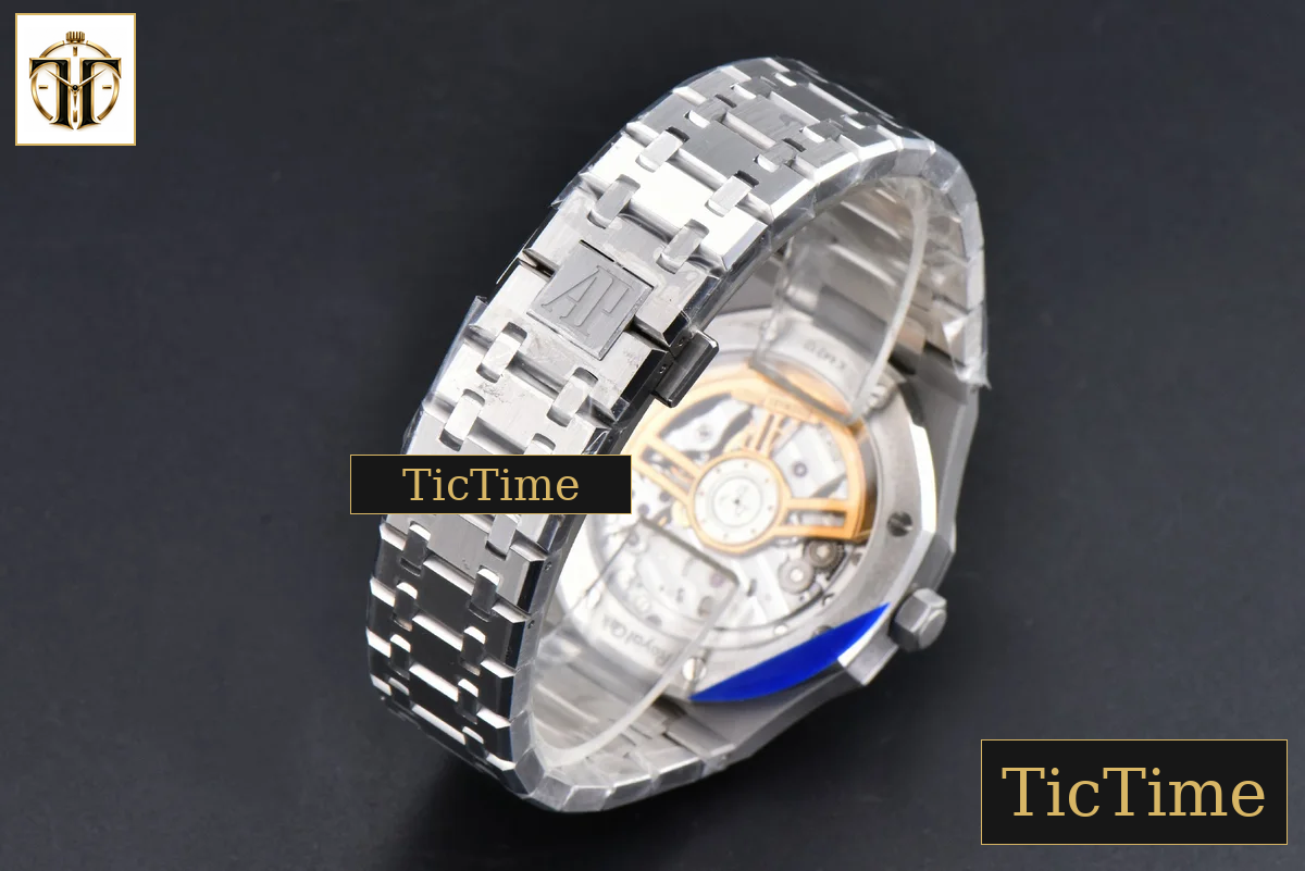 Royal Oak 15500 41mm APSF Gray Textured Dial SS Bracelet V2 A4302 — foto 33