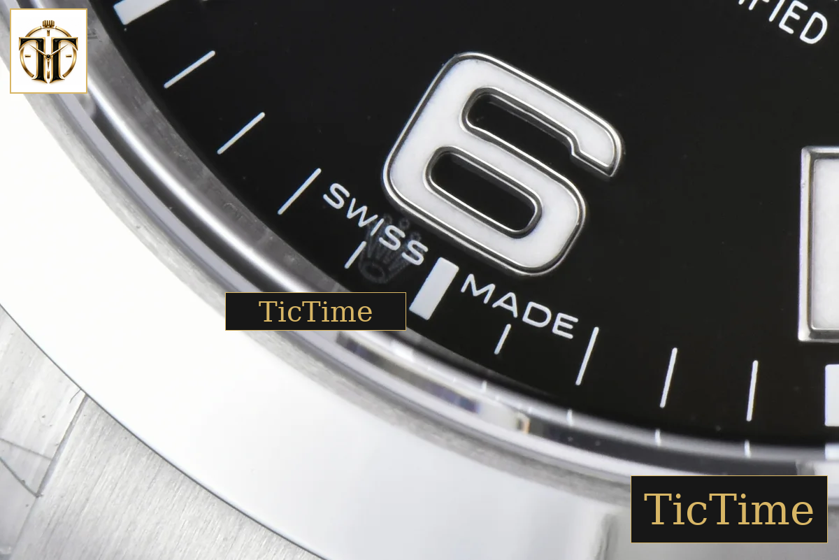 Explorer I 904L 214270 39mm Clean Factory Black Dial SS Bracelet VR3132 — foto 7