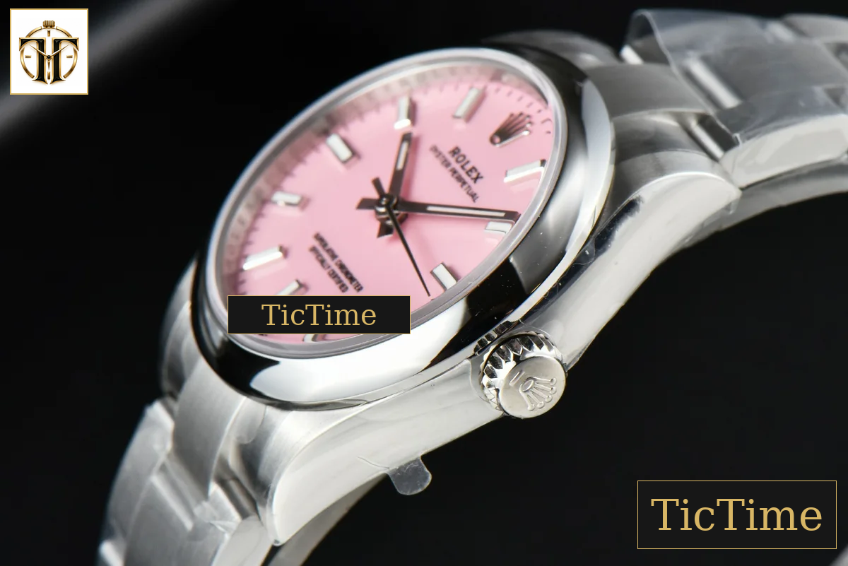 Oyster Perpetual 277200 31mm EWF Pink Dial SS Bracelet A3230 — foto 9