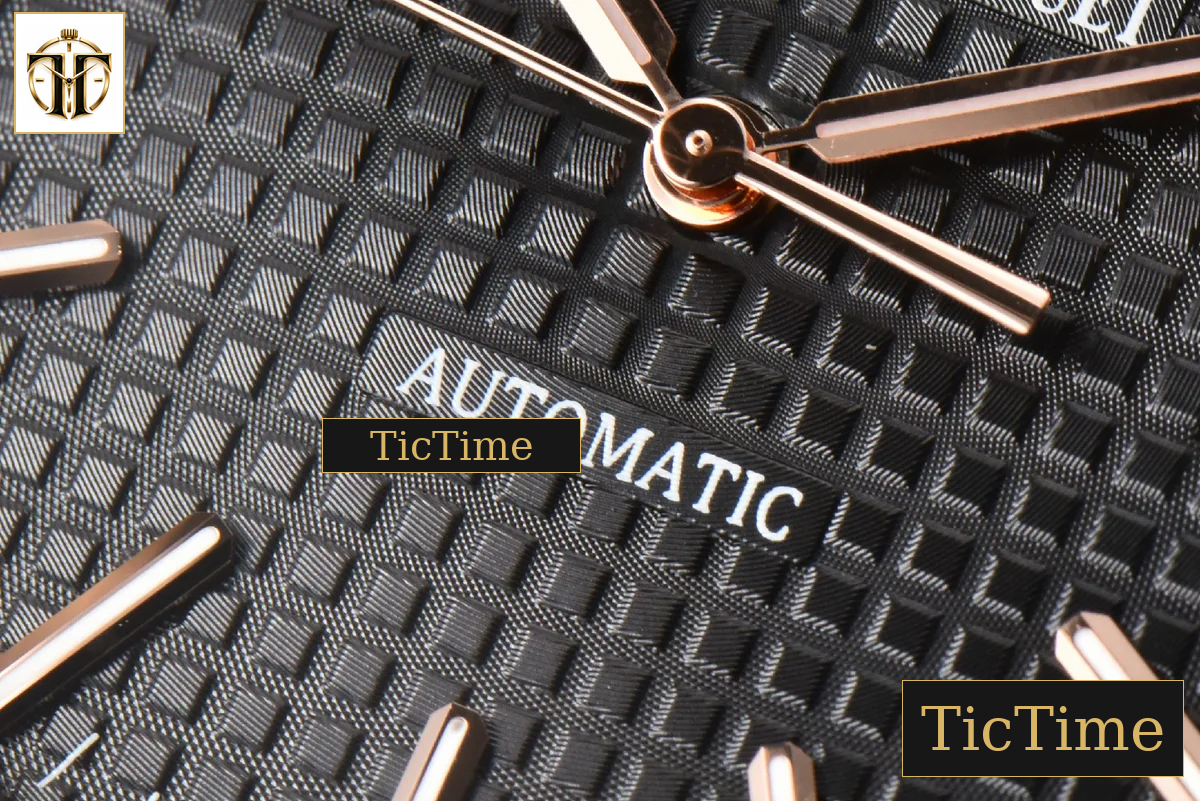 Royal Oak 15400 41mm ZF RG Black Textured Dial RG Bracelet SA3120 — foto 8