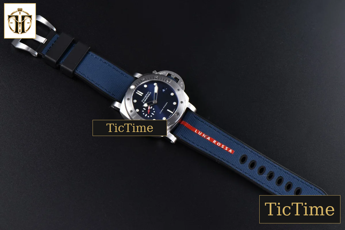 Luna Rossa Submersible PAM1391 44mm VSF Blue Dial Rubber Strap P900 — foto 30