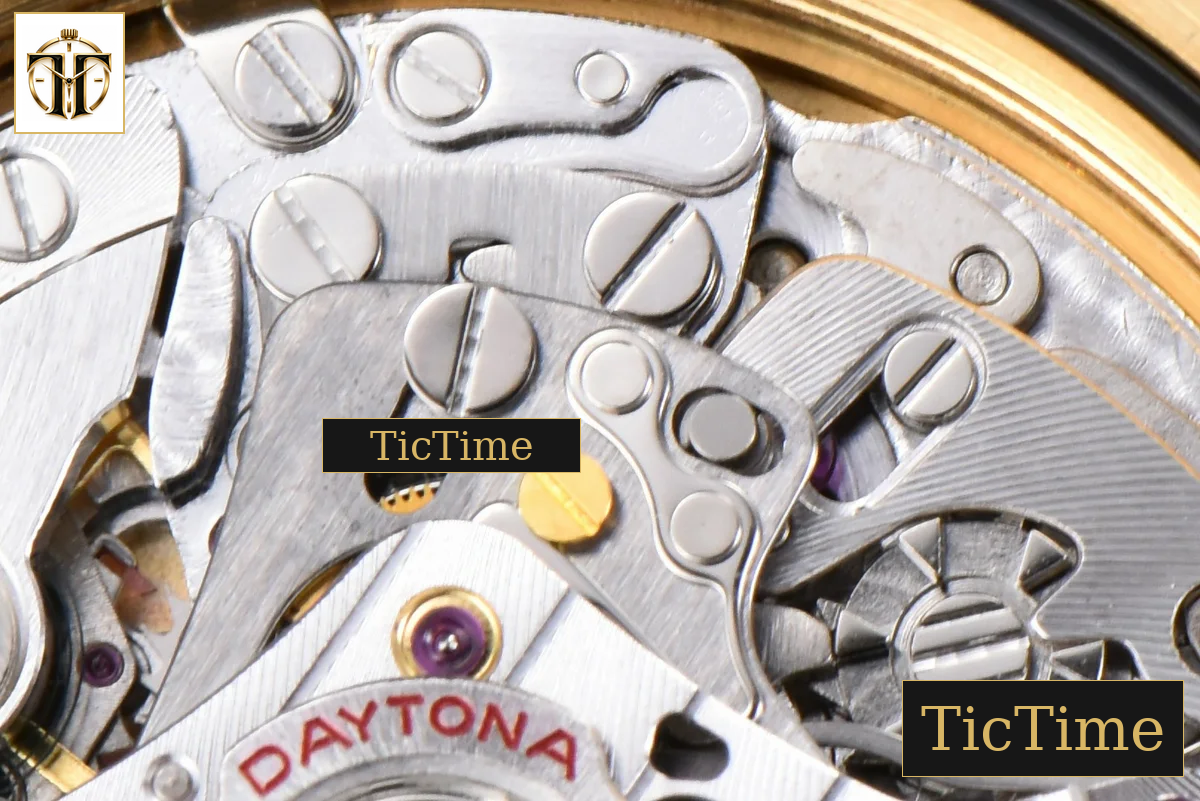 Daytona 126518 40mm Clean Factory YG Black Bezel Black Subdial Oysterflex Strap DD4131 — foto 21