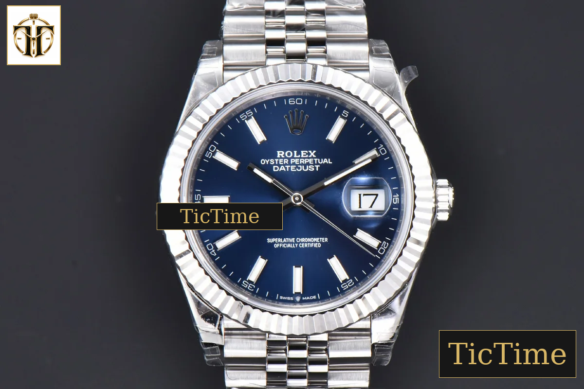 DateJust 904L 41mm VSF Blue Dial Jubilee VS3235 — foto 2
