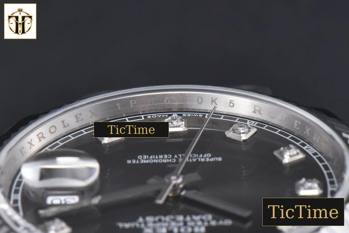 DateJust 904L 126334 41mm CF Gray Dial Diamond Marker Jubilee Bracelet VR3235 — foto 14
