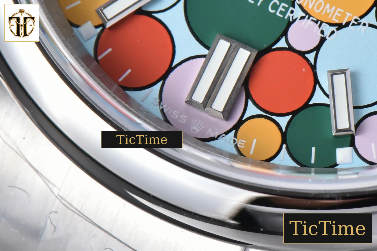 Oyster Perpetual 904L Smooth Bezel 126000 36mm GMF Tiffany Ballon Blue Dial SS Bracelet VR3230 — foto 7