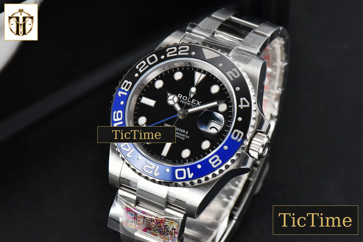 GMT-Master II BLNR 126710 Clean Factory Black/Blue Ceramic Oyster Bracelet V3 DD3285 — foto 4