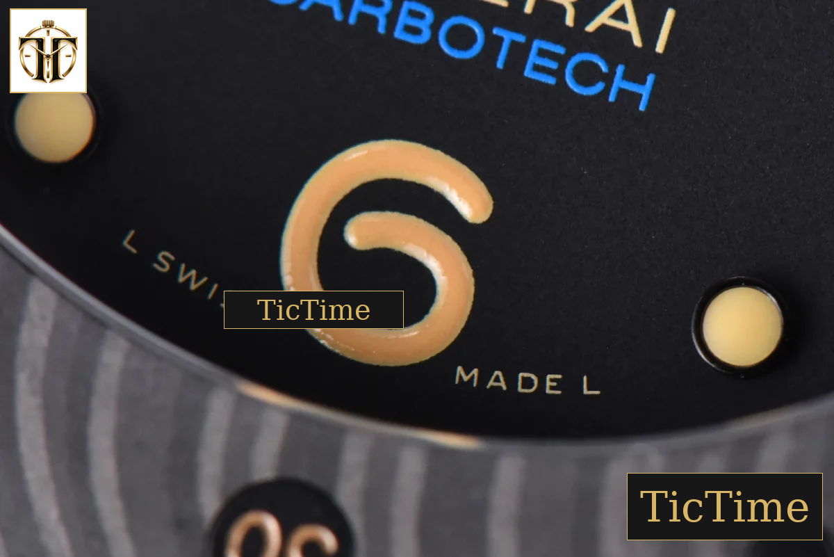 Carbotech PAM616 47mm VSF Blue Logo Black Rubber Strap V3 P.9000 — foto 8
