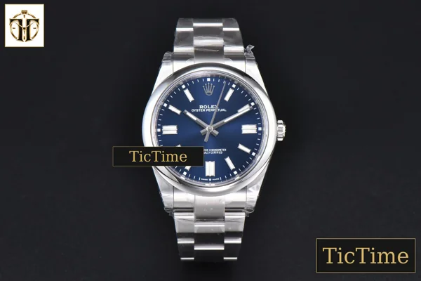 Foto frontal — Oyster Perpetual 904L 124300 41mm VSF Blue Dial Oyster Bracelet VS3235
