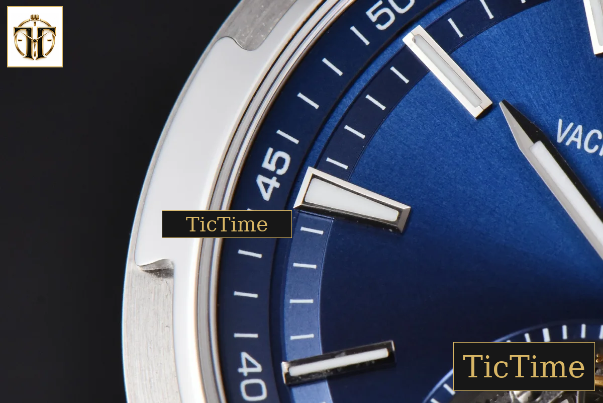 Overseas Tourbillon 6000V 42.5mm BBRF Blue Dial Blue Rubber Strap Tourb — foto 6