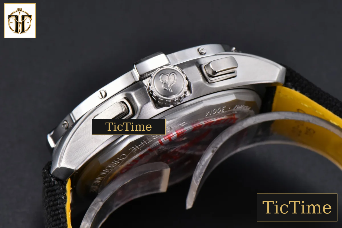 Avenger Chronograph 44mm BLSF SS Black Dial Black Nylon Strap A7750 — foto 15
