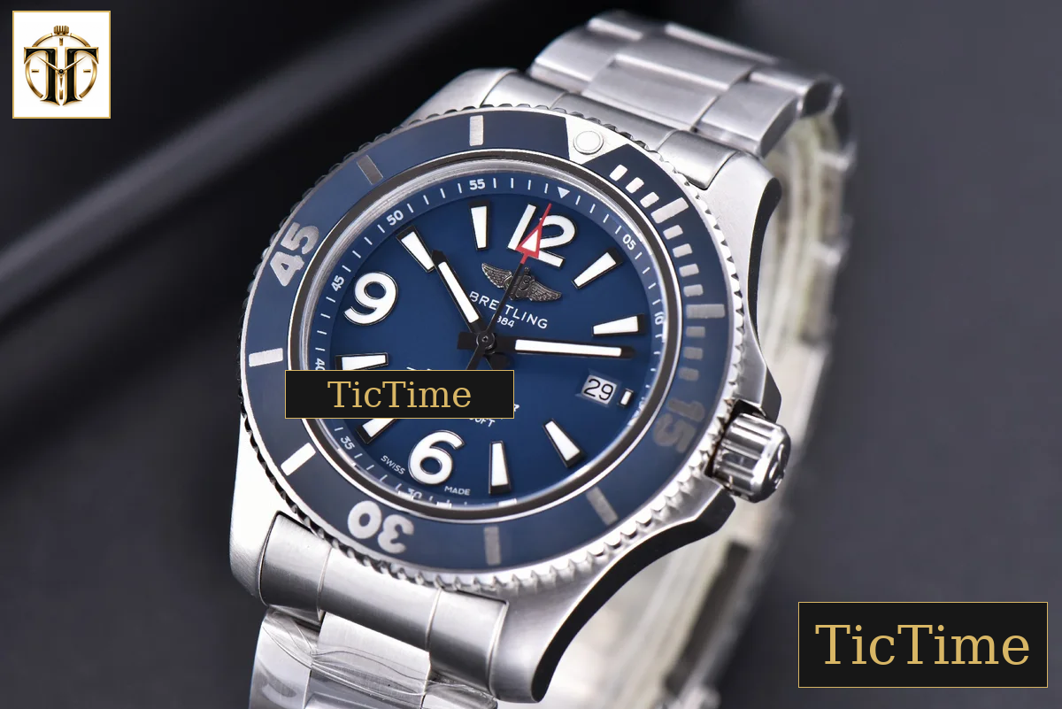 Superocean Automatic 44mm TF Blue Dial SS Bracelet A2824 — foto 5