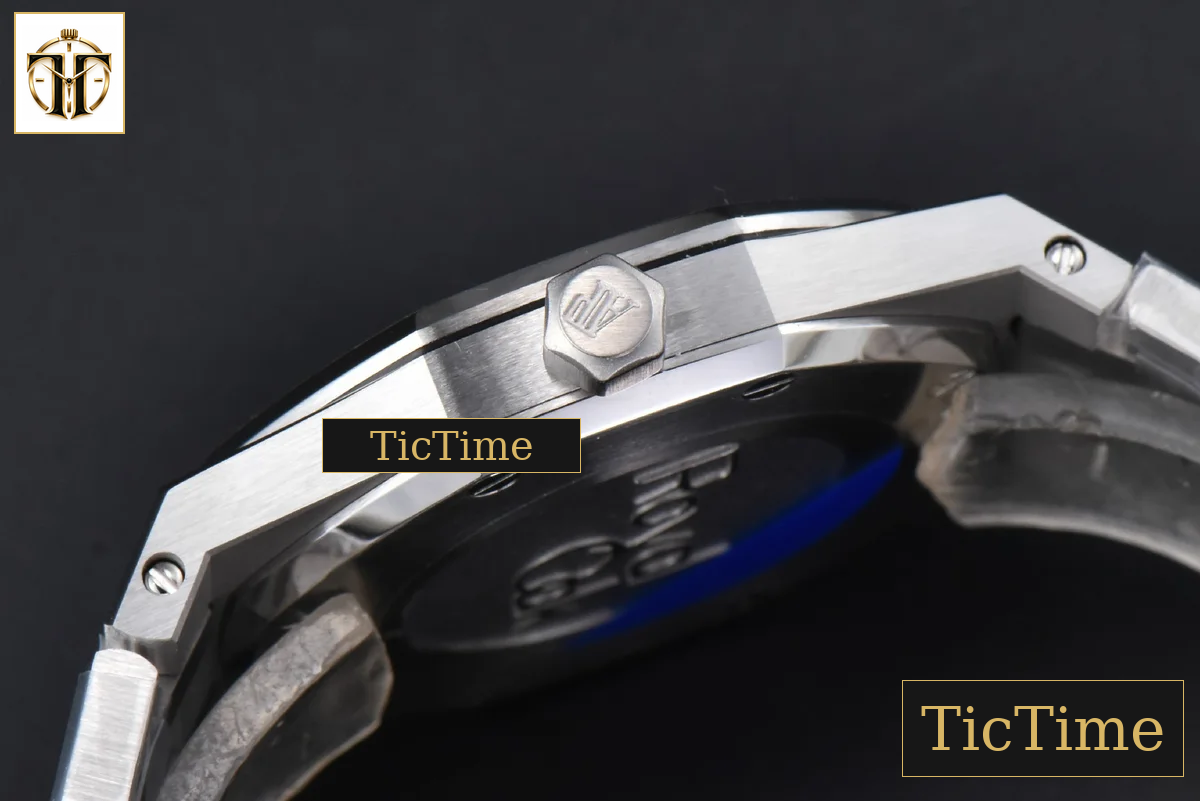 Royal Oak Ladies 67651ST 33mm ZF SS Diamond Black Dial SS Bracelet Quartz — foto 14