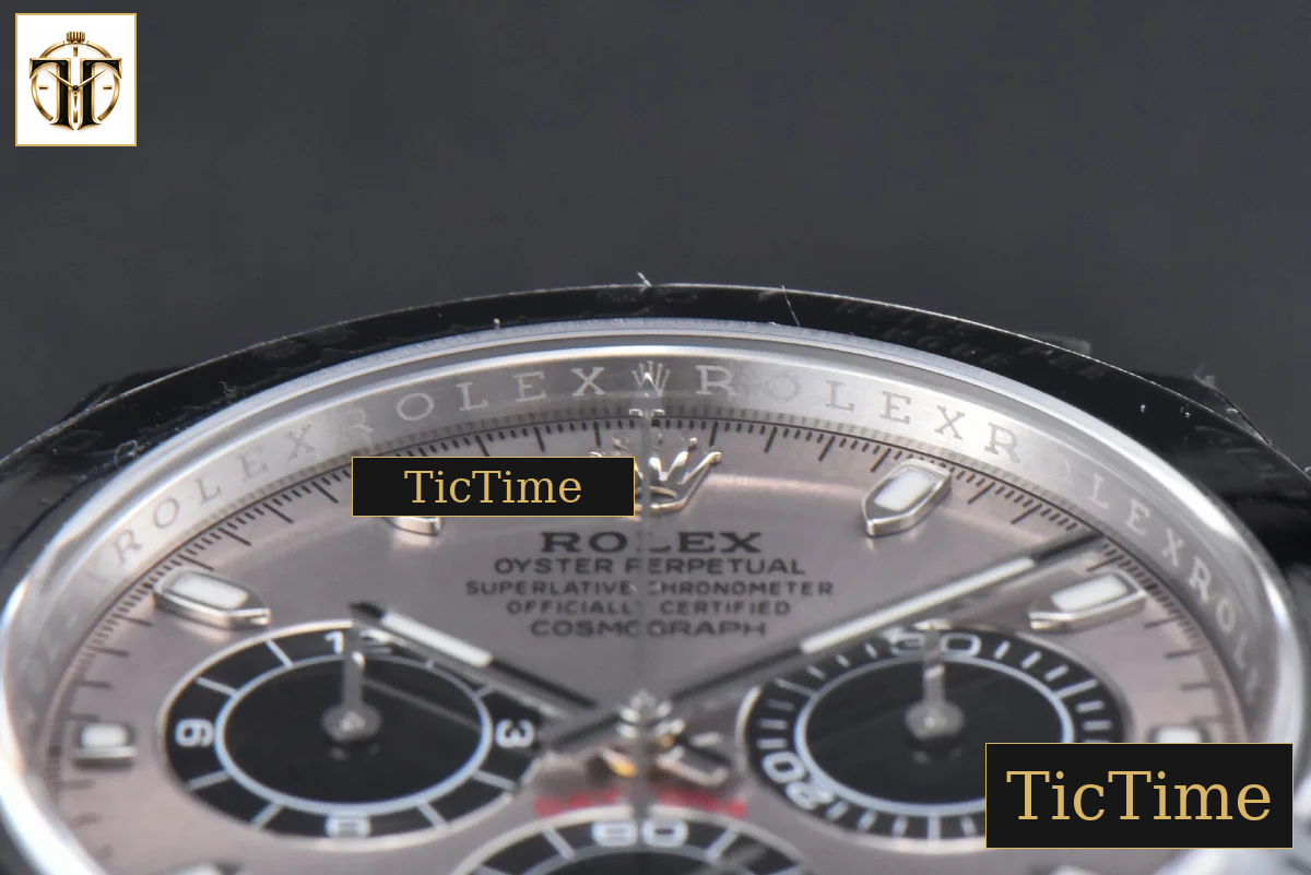 Daytona 116509 40mm Clean Factory SS Gray Dial Black Subdial SS Bracelet A4130 — foto 13